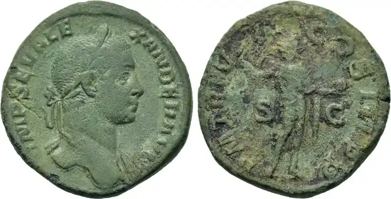 Roman Imperial Severus Alexander (222-235). AE Sestertius - Sofort lieferbar