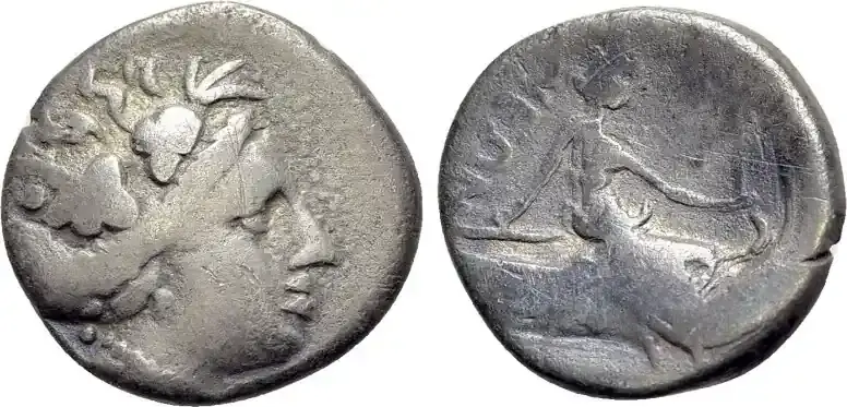 Schnäppchen - Greek Euboia. Histiaia. Tetrobol (3rd-2nd centuries BC). AR