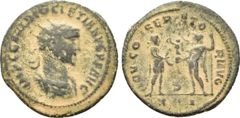 Top-Angebot - Roman Imperial Diocletian (284-305). Æ Antoninianus s