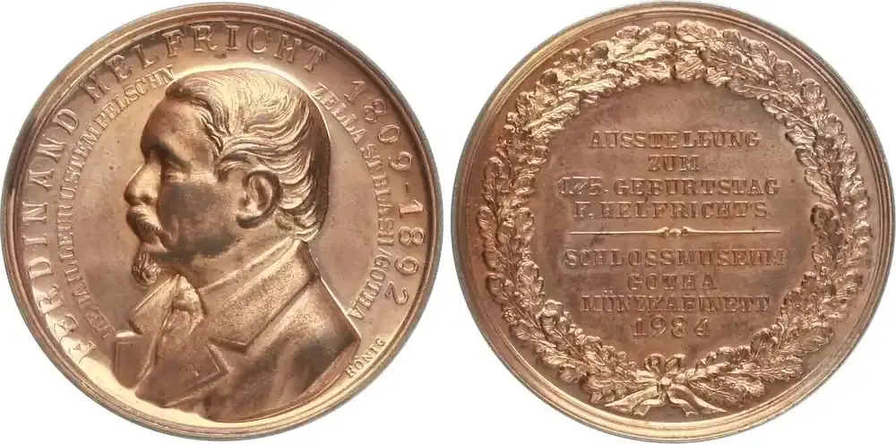 Aktion | DDR Medaille 1984 fstgl