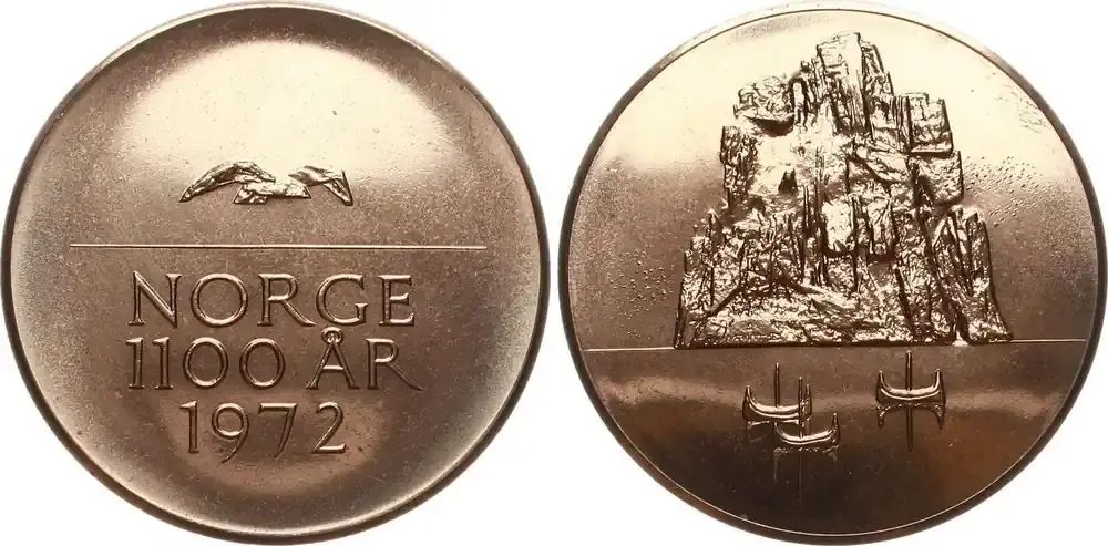 Heute bestellen | Norwegen Medaille 1972 stgl