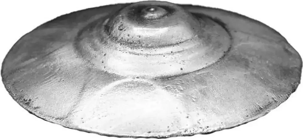 UFO 8 Oz Silver Statue Antique Finish | Neu im Shop
