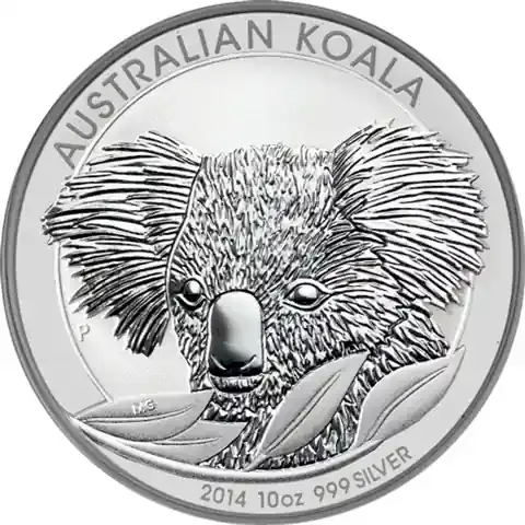 Neuheit - 10 Unzen Silber 2014 – Koala – Australien 10 Dollars