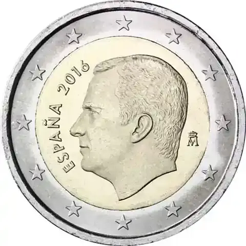Spanien 2 Euro 2016 – Kursmünze König Felipe | Extra sparen