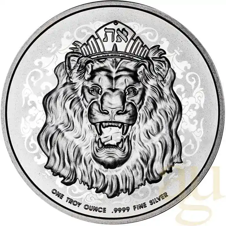 Neue Ware - 1 Unze Silbermünze Niue Truth Serie – Roaring Lion 2022