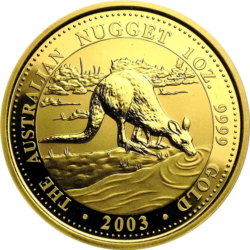 1 Unze Goldmünze Australien Känguru 2003 | Beliebt