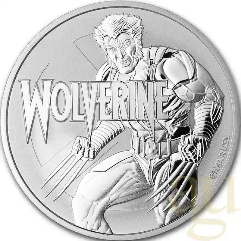 1 Unze Silbermünze Tuvalu – Wolverine 2021 | Preis gesenkt