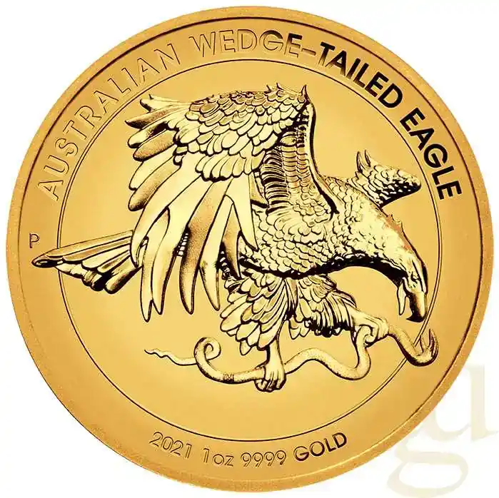 1 Unze Goldmünze Australien Wedge Tailed Eagle 2021 – High Relief | Neu eingetroffen