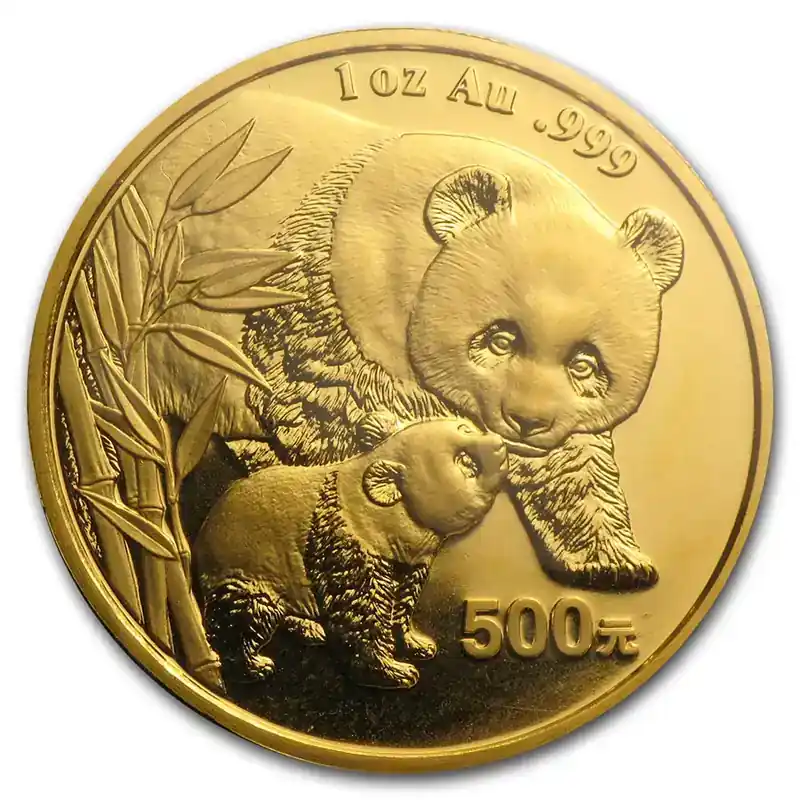 1 Unze Goldmünze China Panda 2004 | Bewährte Qualität