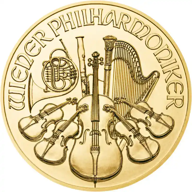 Super-Preis - 1/25 Unze Goldmünze Wiener Philharmoniker 2022