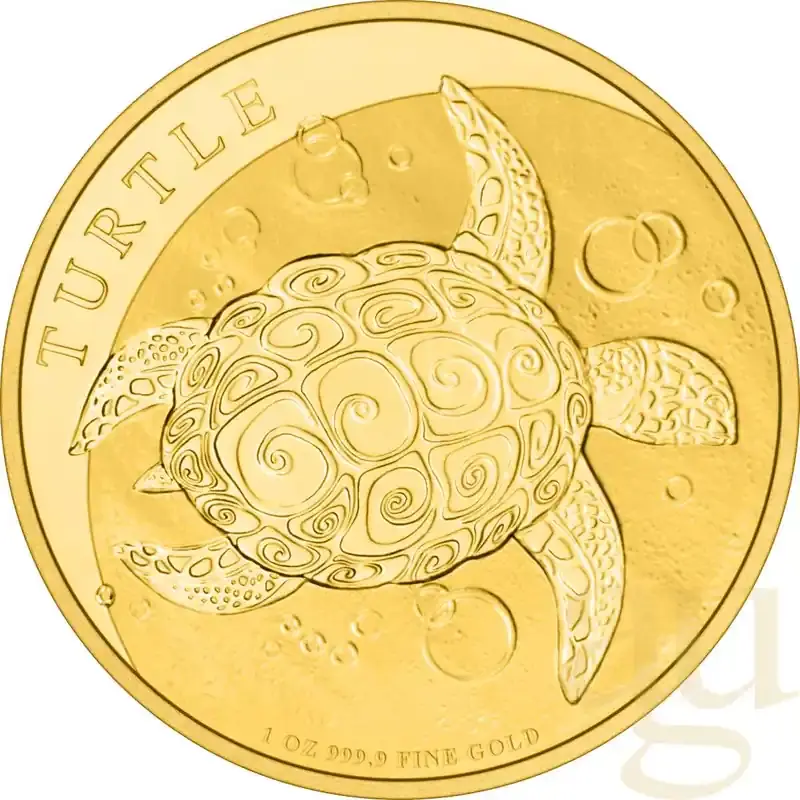 1 Unze Goldmünze Niue Schildkröte 2021 | Top-Angebot