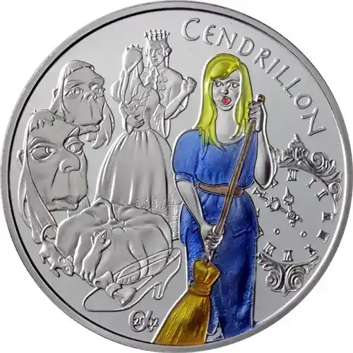 Frankreich 1,5 Euro Silber 2002 PP Märchen – Aschenputtel | Sonderpreis