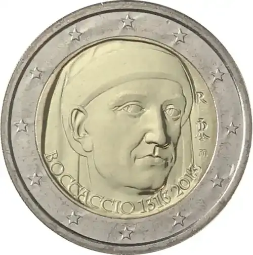 Italien 2 Euro 2013 Giovanni Boccaccio - Hochwertig