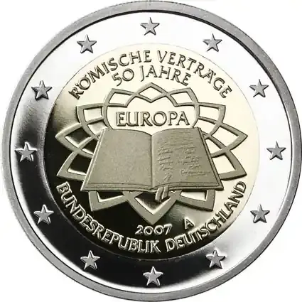 Deutschland 2 Euro 2007 PP Römische Verträge | Sparangebot