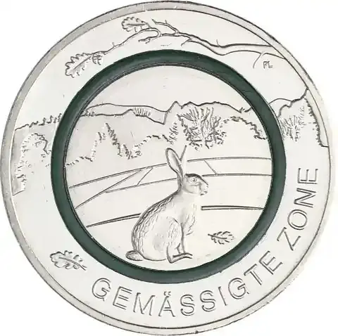 Geprüfte Qualität | Deutschland 5 Euro 2019 Gemäßigte Zone Münzzeichen J