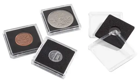 Wochenendangebot - 360074 – Münzkapseln QUADRUM Mini 21 mm