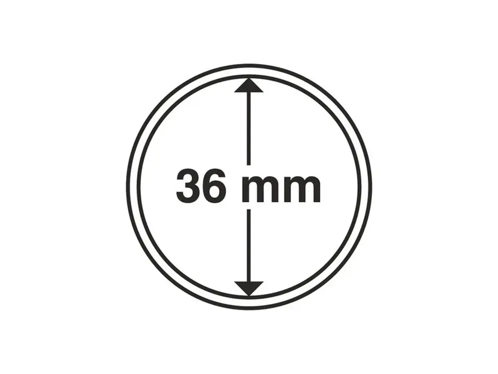 Reduziert | Münzkapseln GRIPS 36 mm, 10er Pack