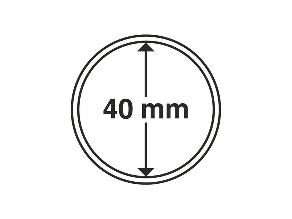 Neu im Sortiment | Münzkapseln GRIPS 40 mm, 10er Pack