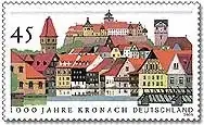 Bund, Michel Nr. 2309 postfrisch – 1000 Jahre Kronach | Reduziert