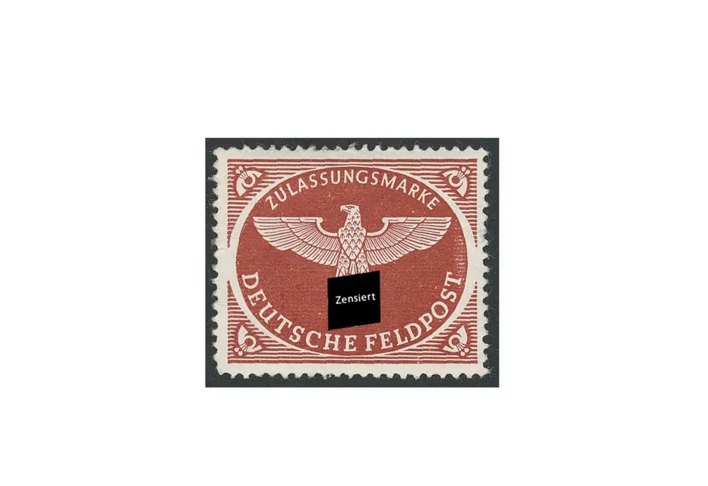 Briefmarke Deutsches Reich Feldpostpäckchen 1942 Michel-Nr. 2 A gestempelt | Sonderpreis