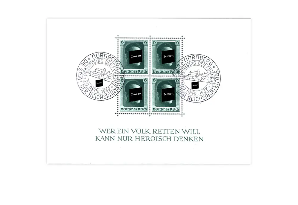Ausverkauf | Deutsches Reich Block 7 gestempelt