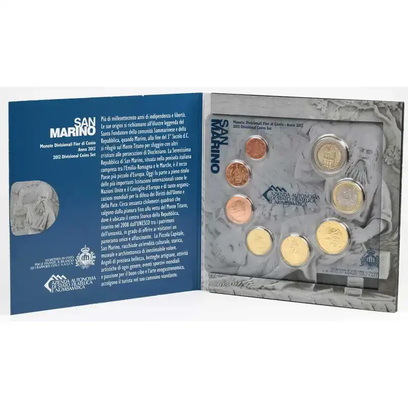 Offizieller KMS San Marino 2012 Stempelglanz (st) | Sofort kaufen