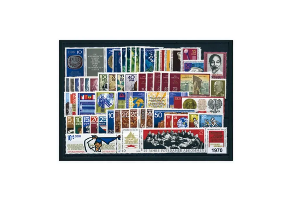 Neu im Sortiment | DDR Jahrgang 1970 gestempelt