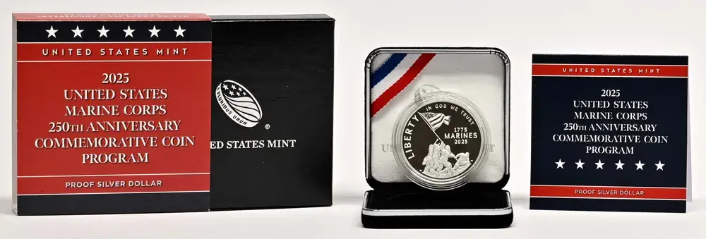 1 Dollar Marine Corps 2025 PP USA - Begrenztes Angebot