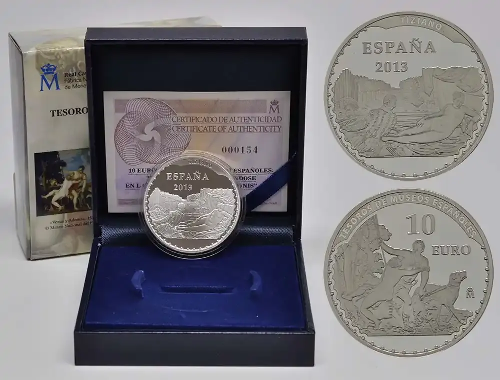 Spanien 10 Euro Tizian 2013 PP - Preisnachlass