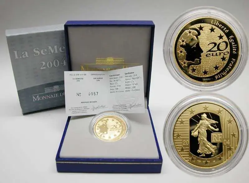 Sale | Frankreich 20 Euro Die Säerin 2004 PP