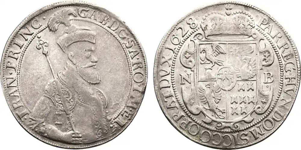 Transylvania Taler 1628 Gabriel Bethlen VF/XF | Begrenztes Angebot
